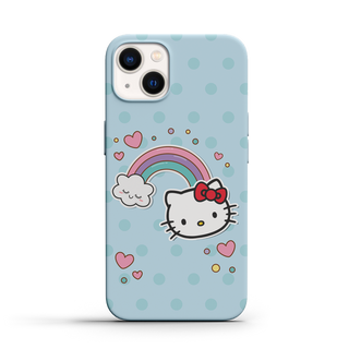 Cover iPhone Protettiva personalizzata Hello Kitty con nome