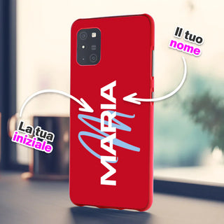 Cover Protettiva con nome e iniziali per Samsung personalizzabile