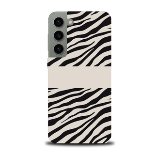 Zebra Design Protective Cover for Samsung personalized with name