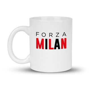 White mug customizable with the name and symbol of your favorite team