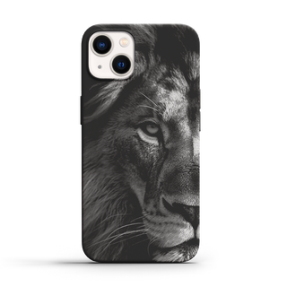 Cover iPhone Protettiva personalizzata Lion con nome