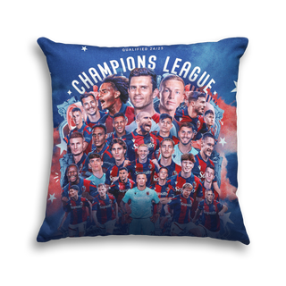 Square cushion 100% polyester FC Bologna Champions League