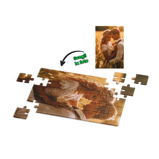 Customizable A3 vertical puzzle with full photo Sublimation Print.