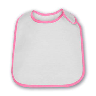 Personalized Pink Baby Unisex Bib