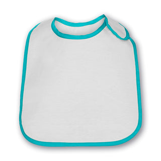 Personalized Baby Unisex Light Blue Bib