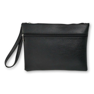 Clutch in eco synthetic leather customizable with photo