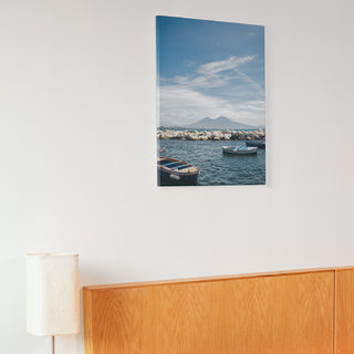 Customizable canvas painting with city photos measuring 40 x 30