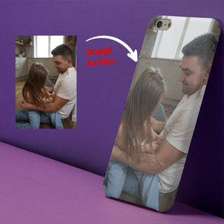 Cover iPhone Protettiva personalizzabile con foto intera