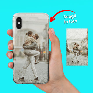 Cover iPhone Protettiva personalizzabile con foto intera