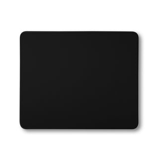 Black Mouse Pad Personalized with initials and name.